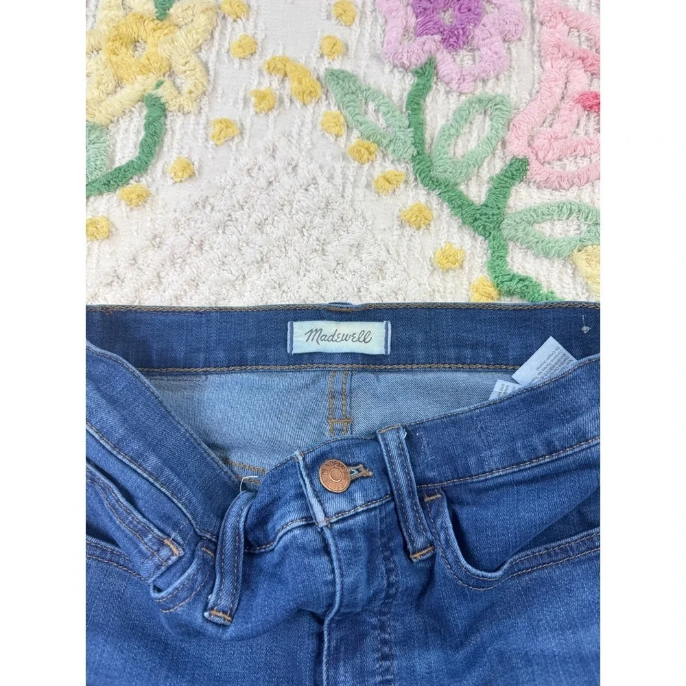 Madewell 10 Roadtripper High‎ Rise Skinny Jeans Medium Wash Size 26